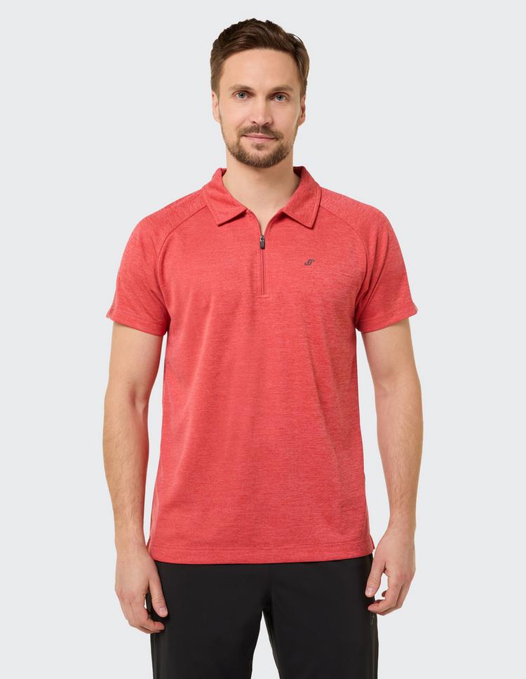 JOY sportswear JOY sportswear IVO Poloshirt Herren - barn red mel - 3 | SportScheck
