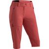 Maier Sports Lulaka Capri Loop Funktionsshorts Damen - Rot4584