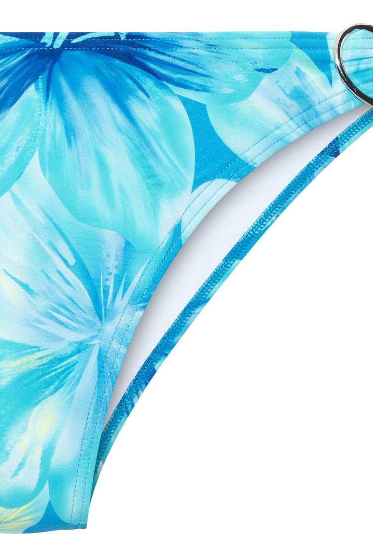 S.OLIVER S.OLIVER Bikini-Hose Bikini Hose Damen - t&uuml;rkis bedruckt - 1 | SportScheck