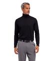 Falke Merino Ultrafine Roll Neck Strickpullover Herren - black (3000)