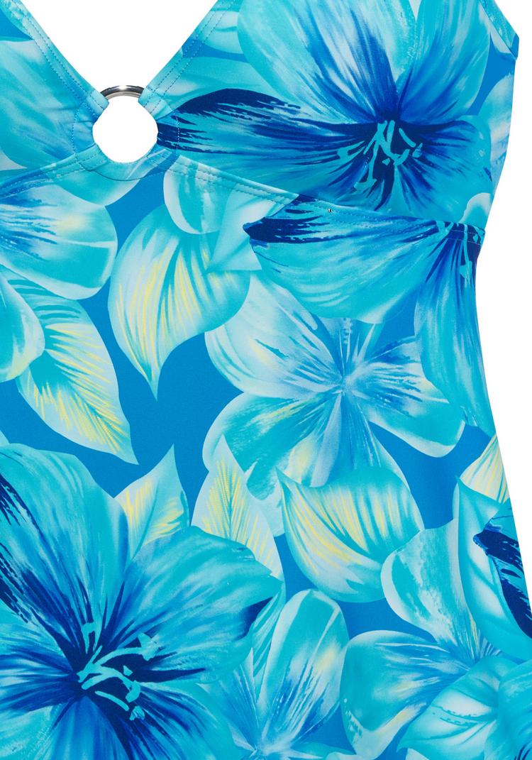 S.OLIVER S.OLIVER Tankini-Top Bikini Oberteil Damen - t&uuml;rkis bedruckt - 1 | SportScheck