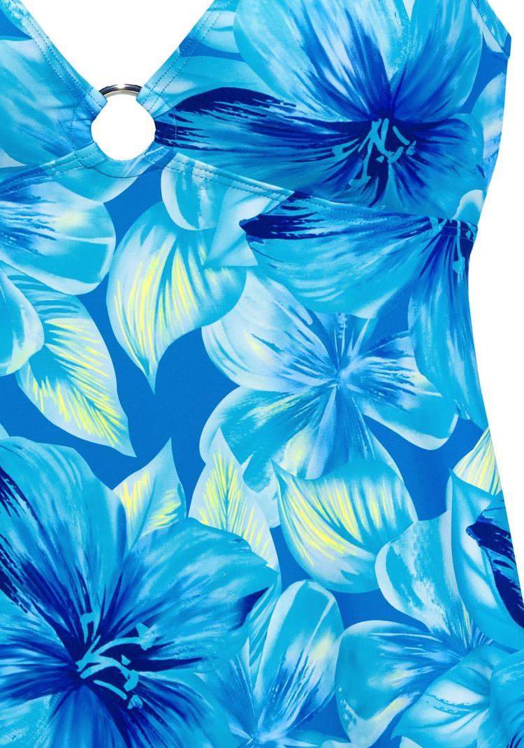 S.OLIVER S.OLIVER Tankini-Top Bikini Oberteil Damen - t&uuml;rkis bedruckt - 5 | SportScheck