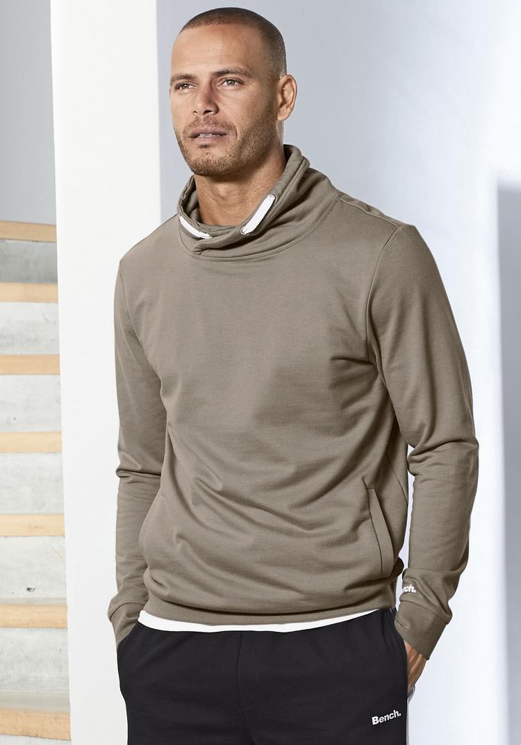Bench Bench Sweatshirt Sweatshirt Herren - taupe - 0 | SportScheck