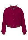 Lascana Bomberjacke Jacke Damen - bordeaux