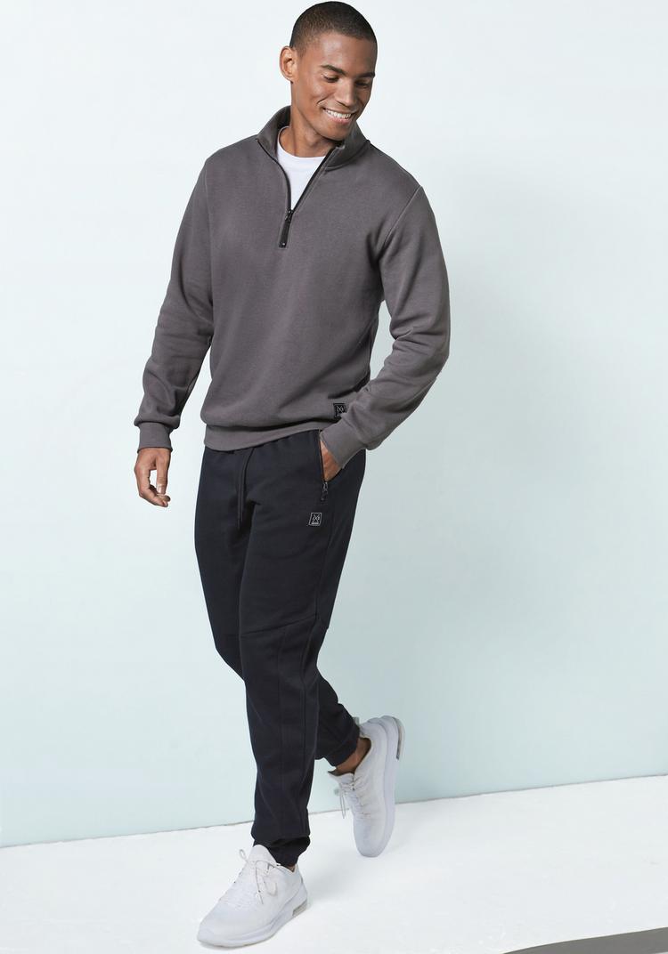 John Devin John Devin Sweatshirt Sweatshirt Herren - dunkelgrau - 1 | SportScheck