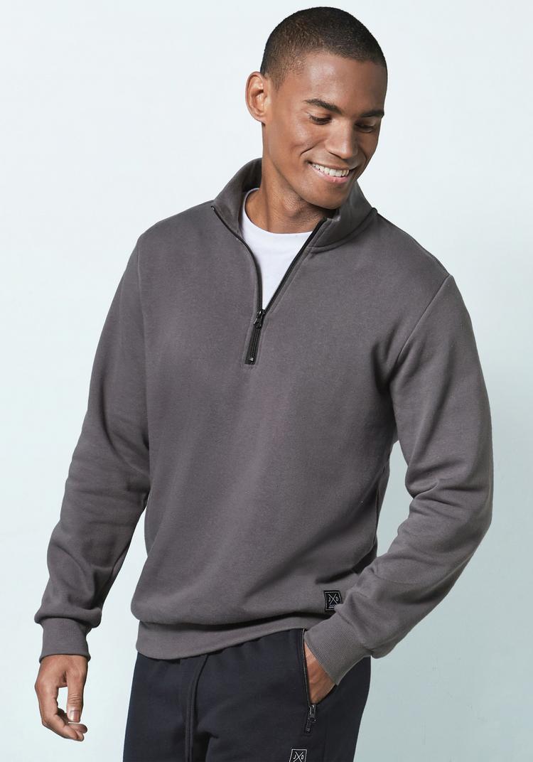 John Devin John Devin Sweatshirt Sweatshirt Herren - dunkelgrau - 2 | SportScheck