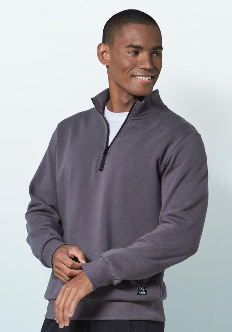 John Devin John Devin Sweatshirt Sweatshirt Herren - dunkelgrau - 3 | SportScheck
