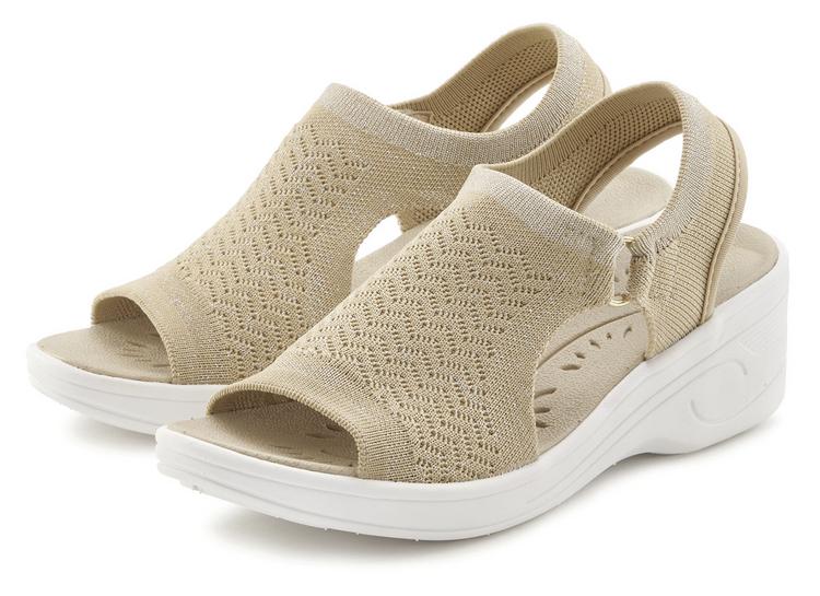 Vivance Vivance Sandalette Sandalen Damen - beige - 0 | SportScheck