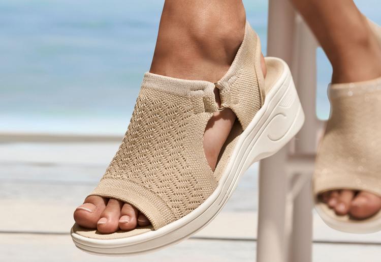 Vivance Vivance Sandalette Sandalen Damen - beige - 0 | SportScheck