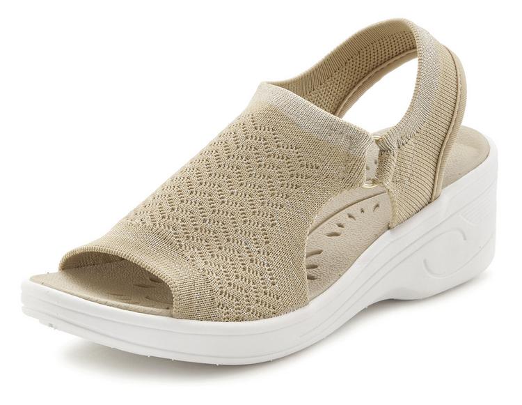 Vivance Vivance Sandalette Sandalen Damen - beige - 1 | SportScheck