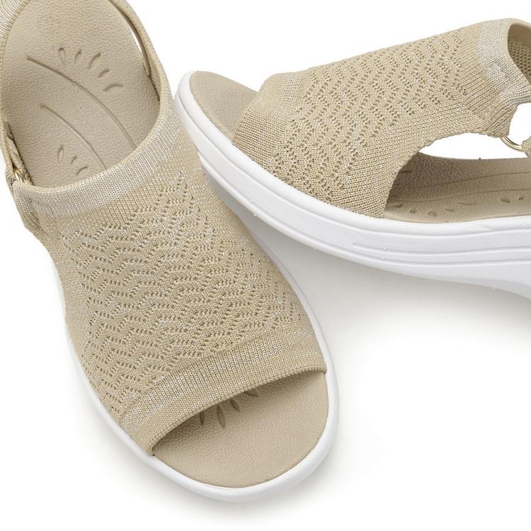 Vivance Vivance Sandalette Sandalen Damen - beige - 3 | SportScheck