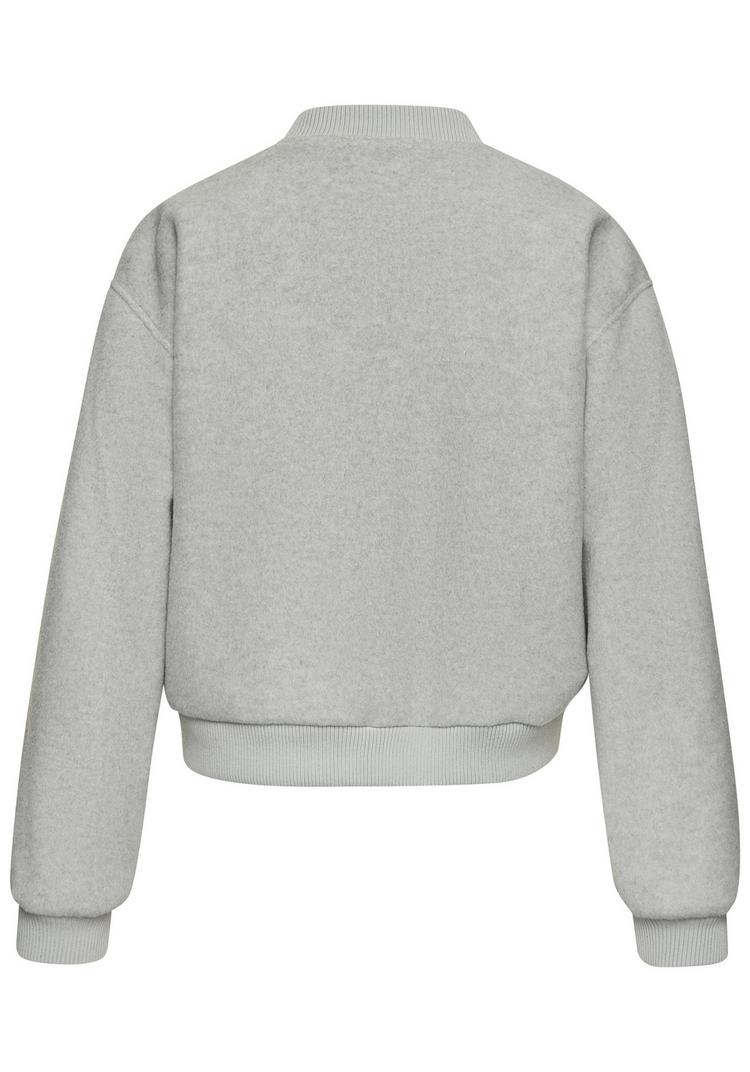Lascana Lascana Bomberjacke Jacke Damen - grau meliert - 0 | SportScheck