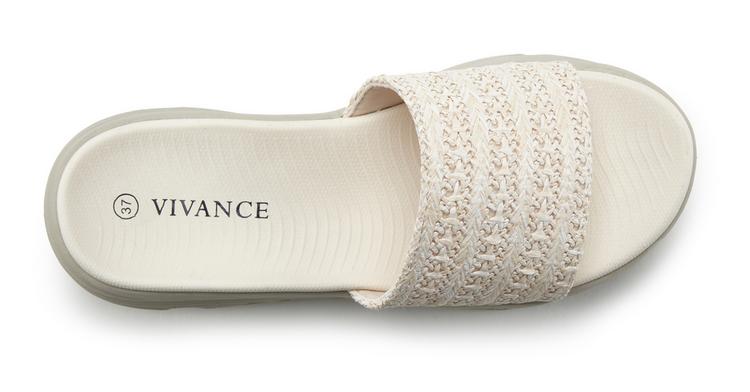 Vivance Vivance Pantolette Sandalen Damen - beige - 0 | SportScheck