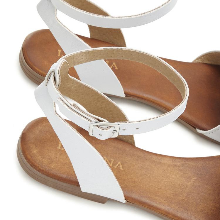 Lascana Lascana Sandale Sandalen Damen - wei&szlig; - 0 | SportScheck