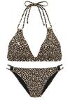 Lascana Triangel-Bikini Bikini Set Damen - leo bedruckt