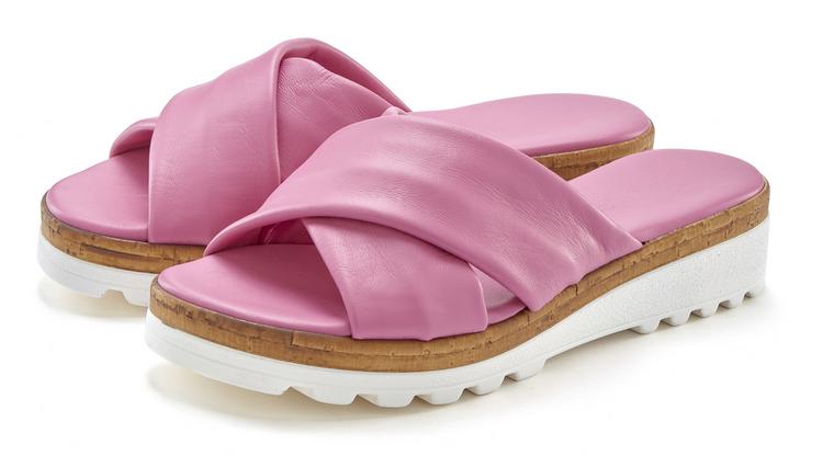 Lascana Lascana Pantolette Sandalen Damen - pink - 0 | SportScheck
