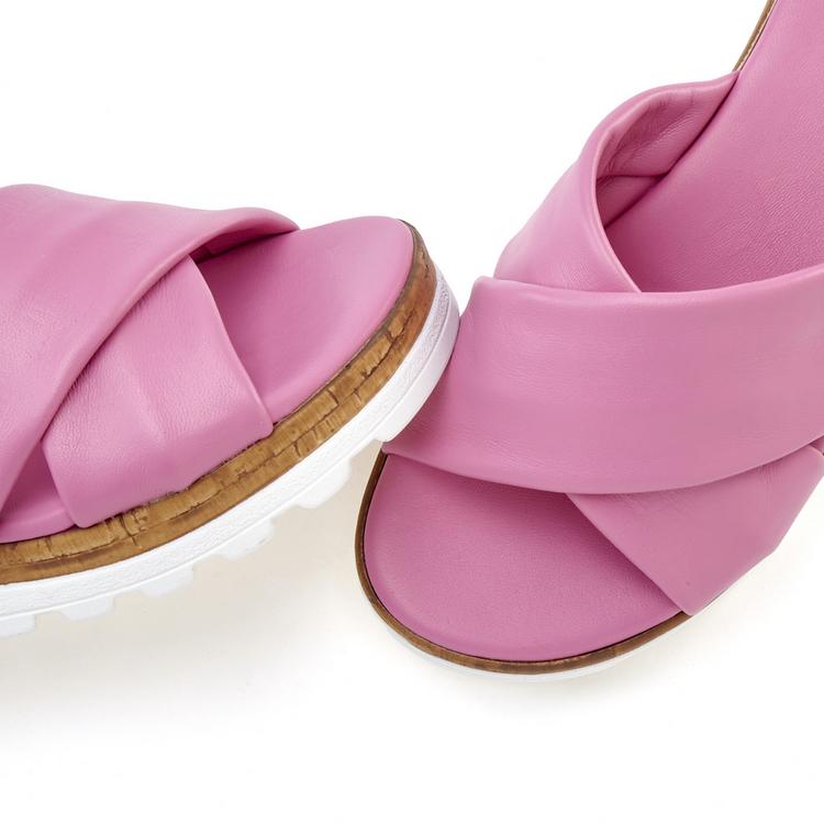 Lascana Lascana Pantolette Sandalen Damen - pink - 3 | SportScheck