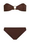 LSCN by Lascana Bandeau-Bikini Bikini Set Damen - brown