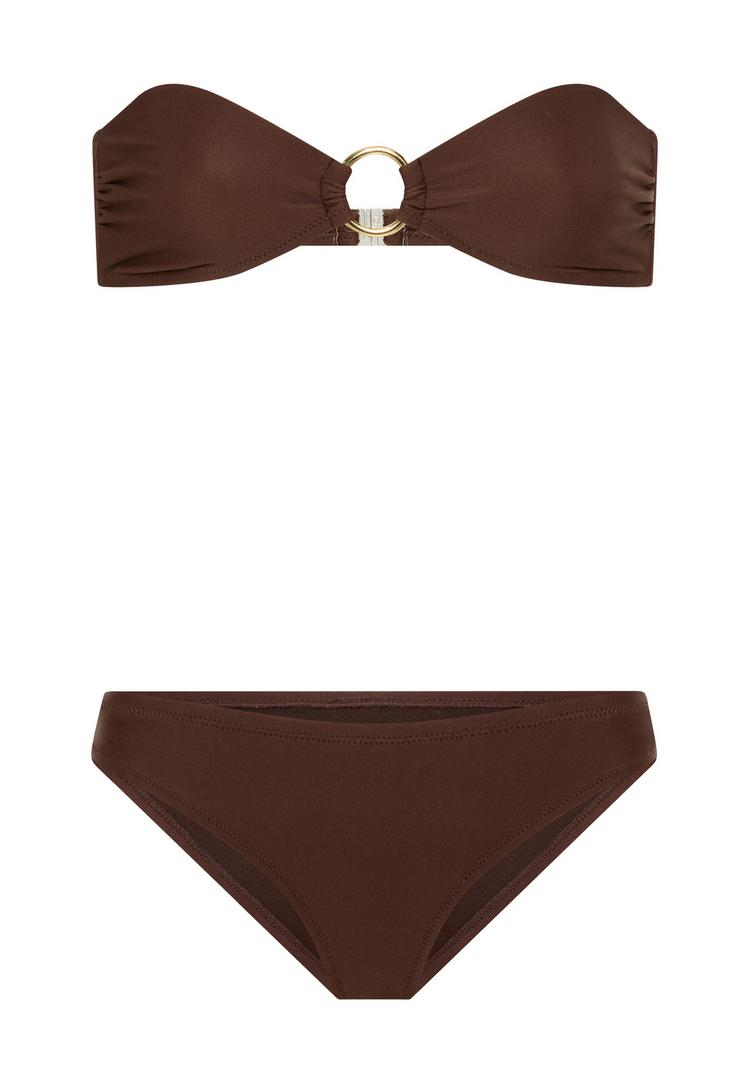 LSCN by Lascana LSCN by Lascana Bandeau-Bikini Bikini Set Damen - brown - 0 | SportScheck