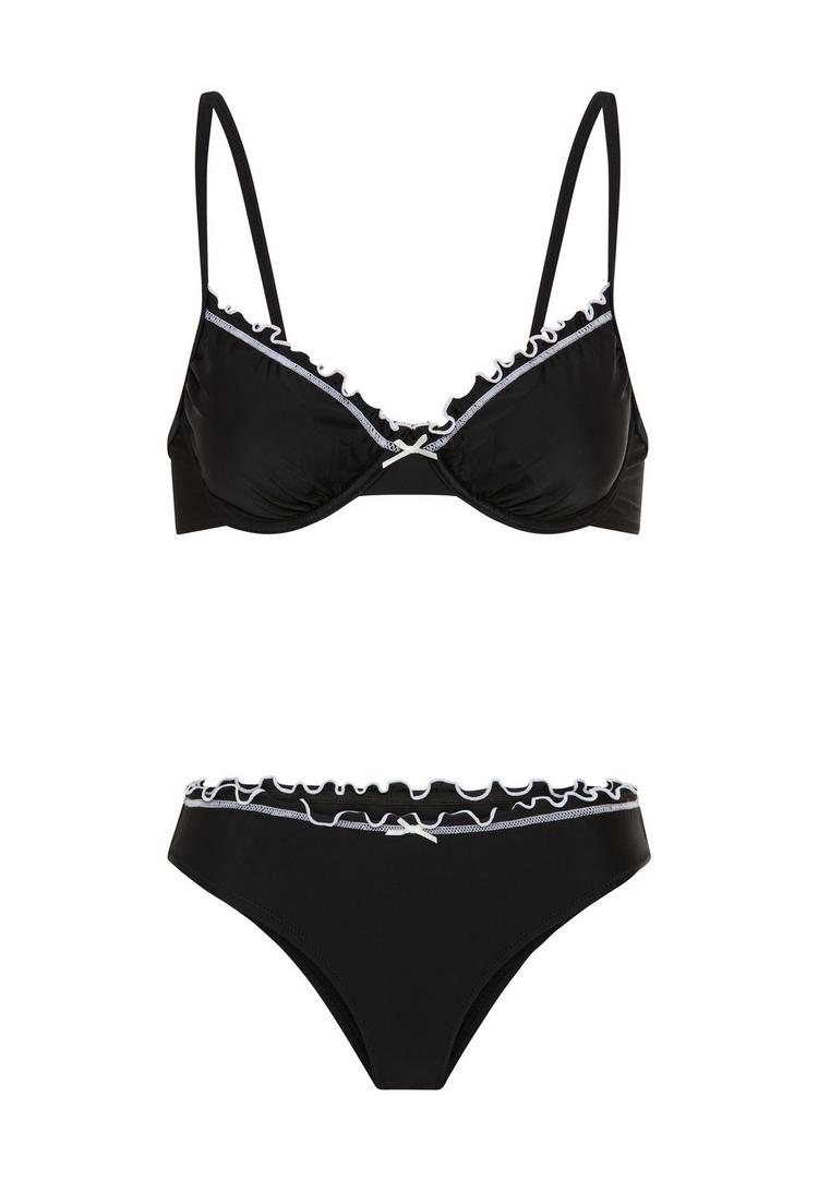 LSCN by Lascana LSCN by Lascana B&uuml;gel-Bikini Bikini Set Damen - schwarz - 0 | SportScheck