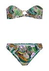 LSCN by Lascana Bandeau-Bikini Bikini Set Damen - wild leopard