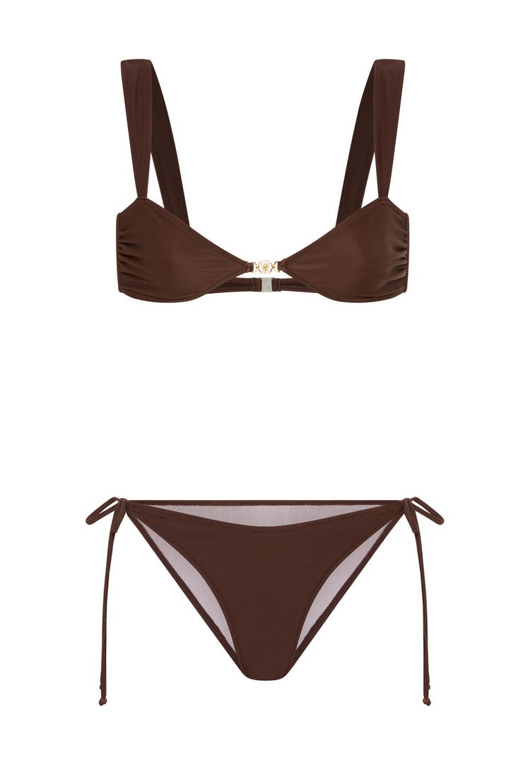 LSCN by Lascana LSCN by Lascana Bandeau-Bikini Bikini Set Damen - brown - 0 | SportScheck