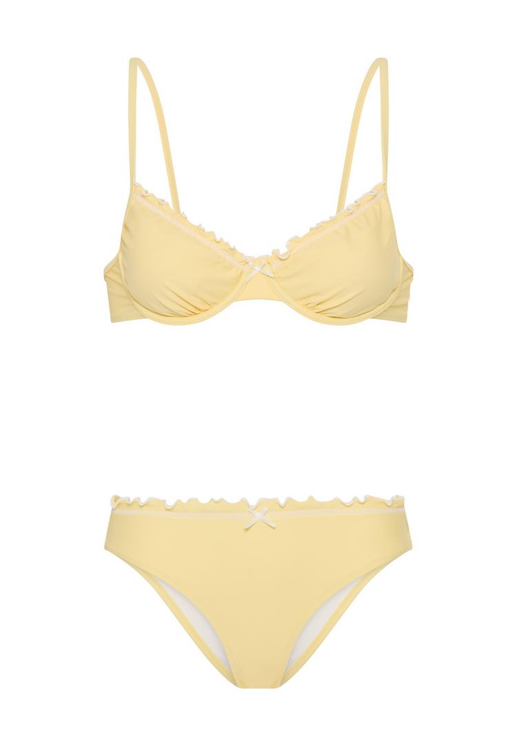 LSCN by Lascana LSCN by Lascana B&uuml;gel-Bikini Bikini Set Damen - soft yellow - 0 | SportScheck