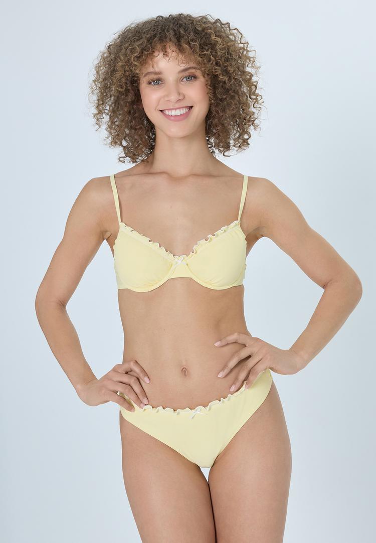 LSCN by Lascana LSCN by Lascana B&uuml;gel-Bikini Bikini Set Damen - soft yellow - 1 | SportScheck