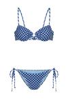 LSCN by Lascana B&uuml;gel-Bikini Bikini Set Damen - graphic blue