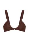 LSCN by Lascana Triangel-Bikini-Top Bikini Oberteil Damen - braun