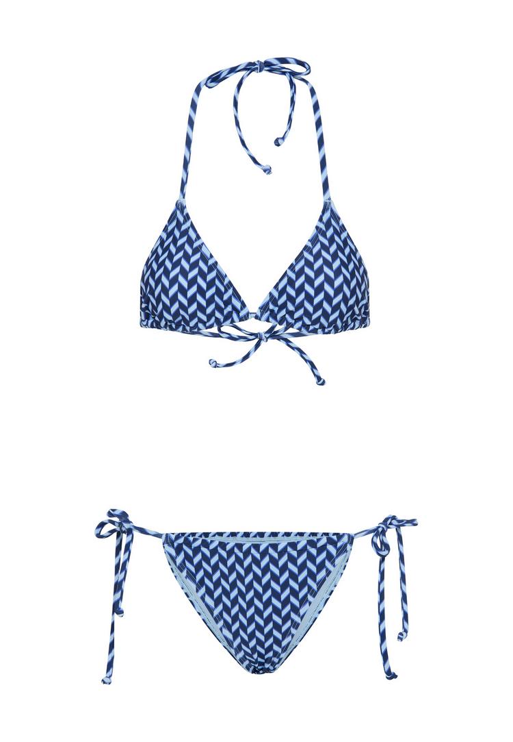 LSCN by Lascana LSCN by Lascana Triangel-Bikini Bikini Set Damen - graphic blue - 0 | SportScheck