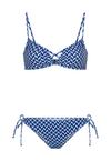 LSCN by Lascana Bustier-Bikini Bikini Set Damen - graphic blue