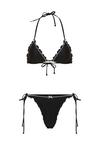 LSCN by Lascana Triangel-Bikini Bikini Set Damen - schwarz