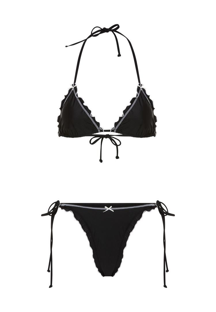 LSCN by Lascana LSCN by Lascana Triangel-Bikini Bikini Set Damen - schwarz - 0 | SportScheck