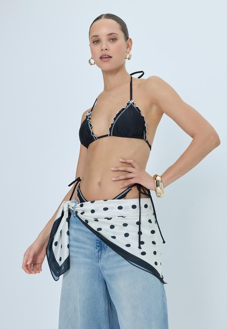 LSCN by Lascana LSCN by Lascana Triangel-Bikini Bikini Set Damen - schwarz - 3 | SportScheck