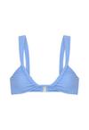 LSCN by Lascana Triangel-Bikini-Top Bikini Oberteil Damen - smokyblue