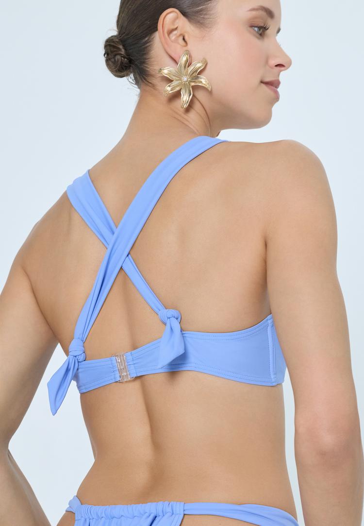 LSCN by Lascana LSCN by Lascana Triangel-Bikini-Top Bikini Oberteil Damen - smokyblue - 0 | SportScheck