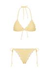 LSCN by Lascana Triangel-Bikini Bikini Set Damen - soft yellow