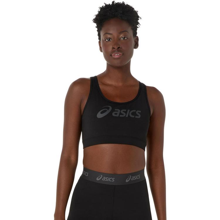 ASICS ASICS ESSENTIAL ASICS LOGO PADLESS BRA BH Damen - Schwarz - 0 | SportScheck