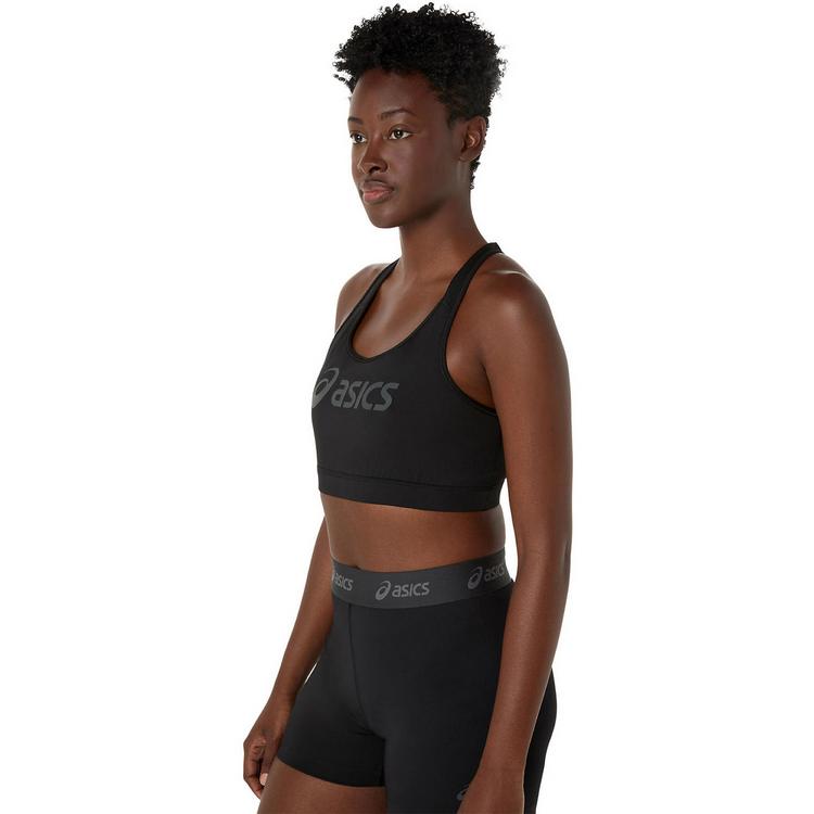 ASICS ASICS ESSENTIAL ASICS LOGO PADLESS BRA BH Damen - Schwarz - 1 | SportScheck