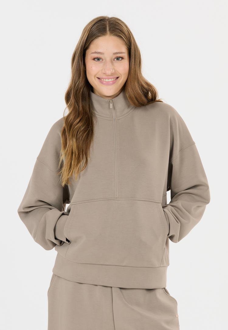 Athlecia Athlecia Jillnana Sweatshirt Damen - 1313 Laurel Oak - 1 | SportScheck