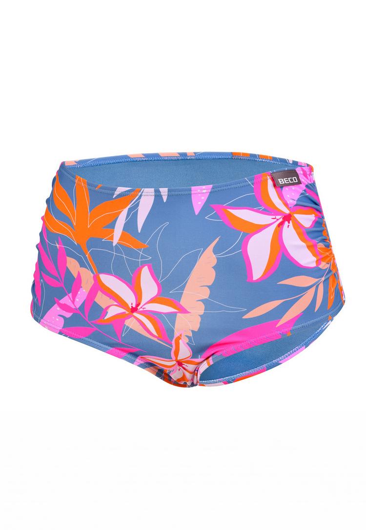 BECO BEERMANN BECO BEERMANN Tropical Folwers Bikini Hose Damen - blau-bunt - 0 | SportScheck