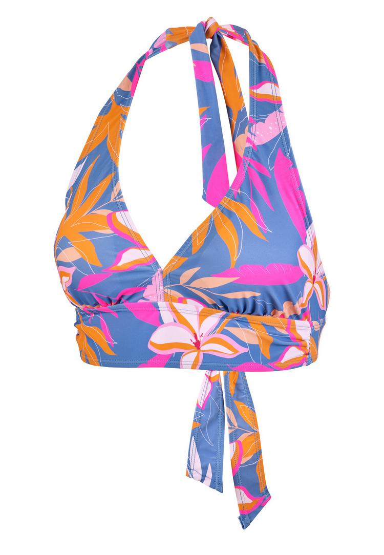 BECO BEERMANN BECO BEERMANN Tropical Flowers Bikini Oberteil Damen - blau-bunt - 0 | SportScheck