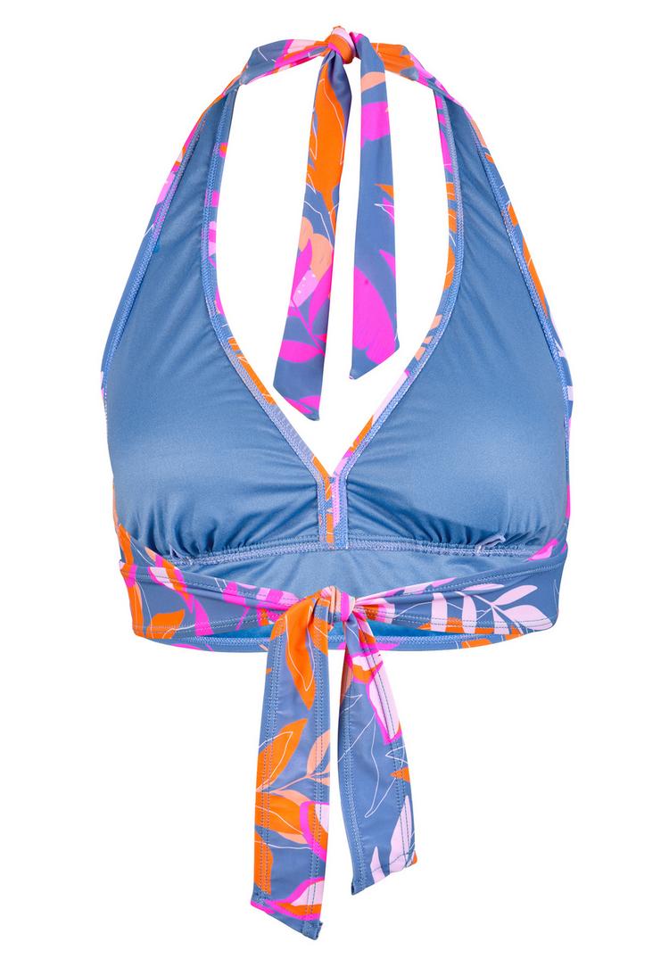 BECO BEERMANN BECO BEERMANN Tropical Flowers Bikini Oberteil Damen - blau-bunt - 1 | SportScheck