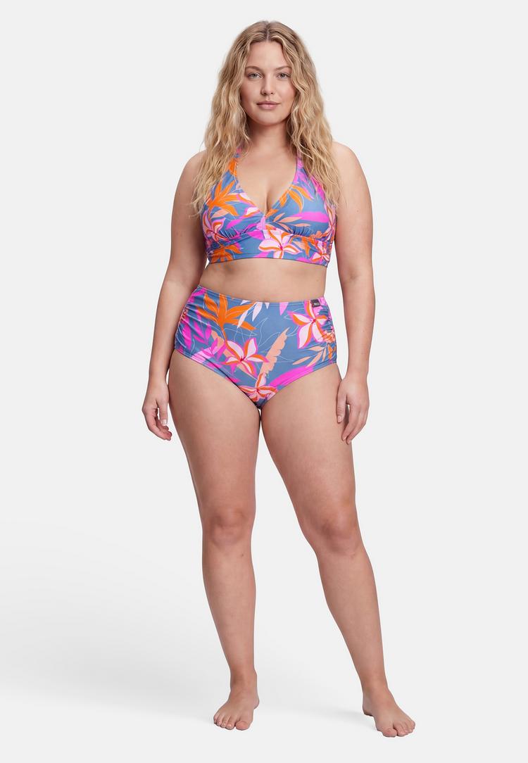 BECO BEERMANN BECO BEERMANN Tropical Flowers Bikini Oberteil Damen - blau-bunt - 1 | SportScheck