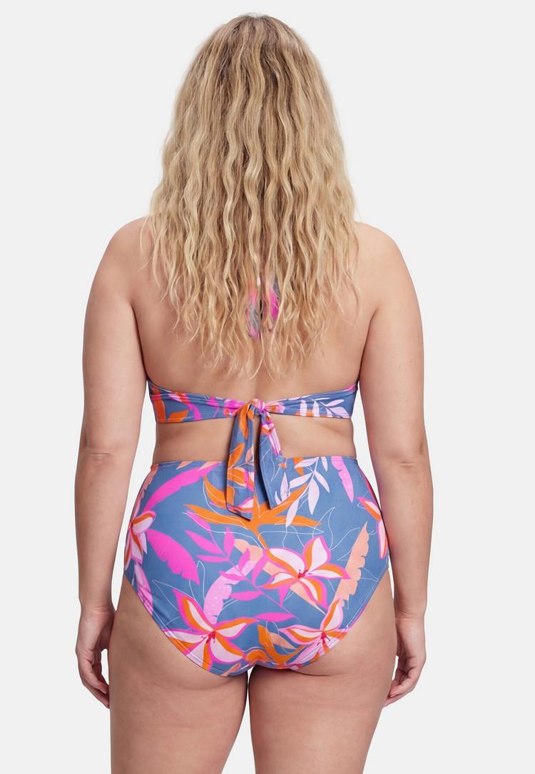 BECO BEERMANN BECO BEERMANN Tropical Flowers Bikini Oberteil Damen - blau-bunt - 3 | SportScheck