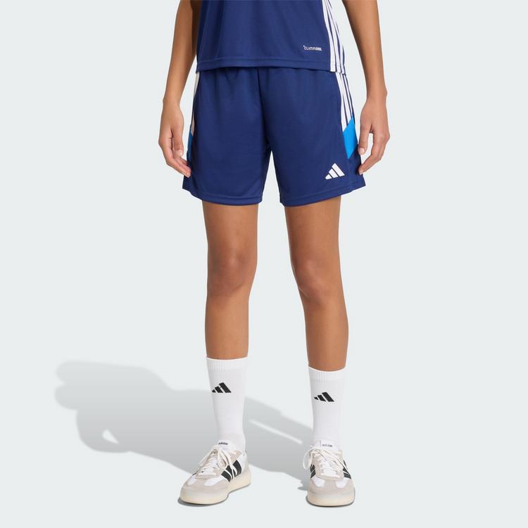adidas adidas TIRO 26 ESSENTIALS SHORTS Shorts Damen - Dark Blue / Bright Royal / White - 0 | SportScheck