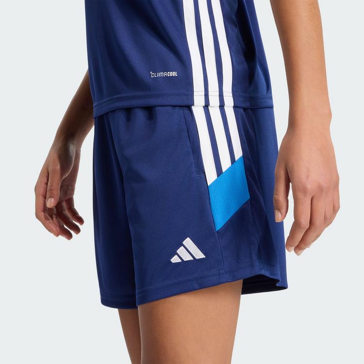 adidas adidas TIRO 26 ESSENTIALS SHORTS Shorts Damen - Dark Blue / Bright Royal / White - 0 | SportScheck