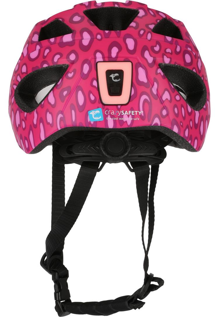Crazy Safety Crazy Safety Striped Helm - 0156 Pink - 0 | SportScheck