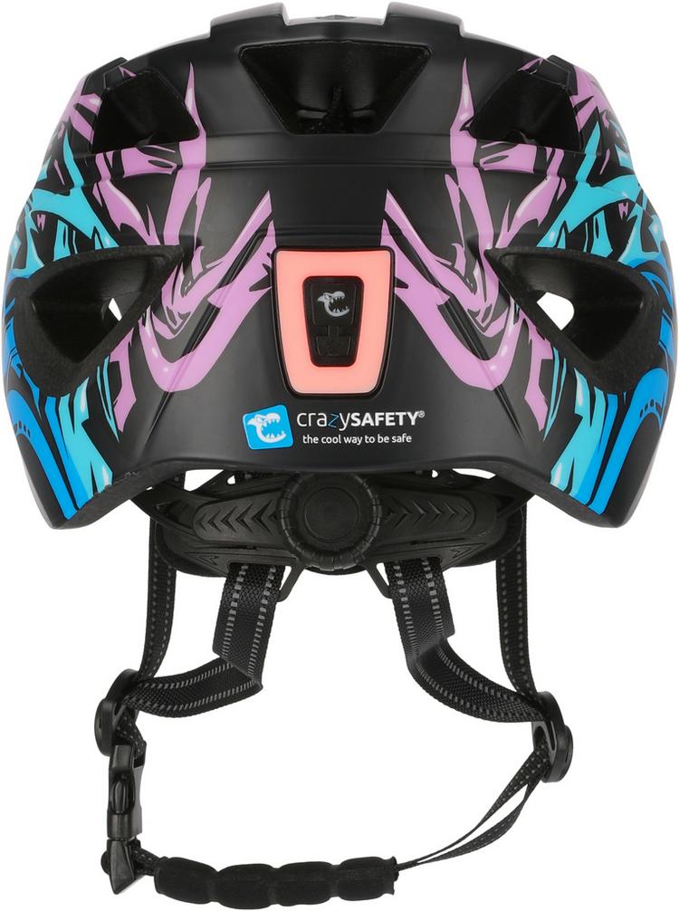 Crazy Safety Crazy Safety Cool Grafitti Helm - 2033 Black/Blue - 2 | SportScheck